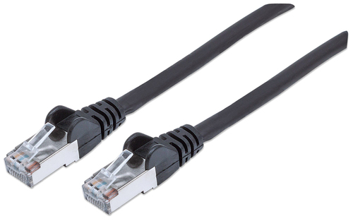 Intellinet 318846 cavo di rete Nero 30 m Cat6a S/FTP (S-STP)
