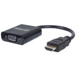Manhattan - Manhattan 151436, 0,3 m, HDMI tipo A (Standard), VGA (D-Sub), Maschio, Femmina, Dritto