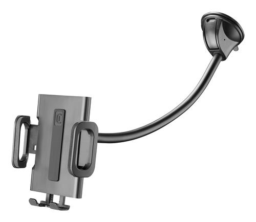 Cellularline Pilot Flexi - Universal Supporto auto flessibile per smartphone con ventosa super grip
