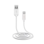 HAIER - SBS Cavo dati e ricarica USB 2.0 - Micro USB, 1 m, Micro-USB B, USB A, 2.0, Bianco