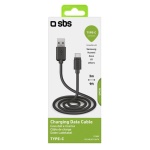 SBS - SBS Cavo dati e ricarica Type-C lungo 3 metri, 3 m, USB A, USB C, 2.0, Nero