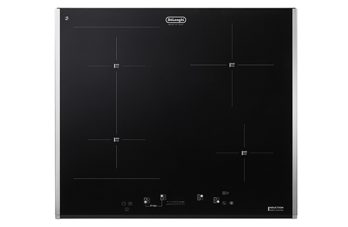 DeLonghi PIN 65 TC piano cottura Nero Da incasso 58 cm Piano cottura a induzione 4 Fornello(i)