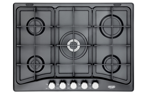 DeLonghi PFA 57 GH piano cottura Antracite Da incasso 68 cm Gas 5 Fornello(i)