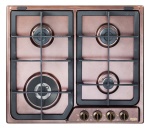 DELONGHI - DeLonghi ROF 46 PRO, Rame, Da incasso, 60 cm, Gas, Smaltato, 4 Fornello(i)