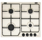 DELONGHI - DeLonghi FFS 46 ASV, Avena, Da incasso, 60 cm, Gas, Smaltato, 4 Fornello(i)