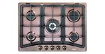 DELONGHI - DeLonghi ROF 57 PRO, Avena, Da incasso, Gas, Smaltato, 5 Fornello(i), 5 Fornello(i)
