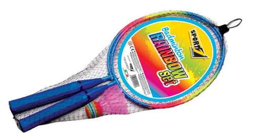 Mandelli Set Badminton Mini Rainbow - Racchette E Volano