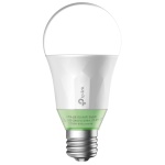 TP-LINK - TP-LINK LB110, Lampadina intelligente, Bianco, Wi-Fi, LED, E26, Bianco caldo