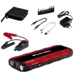 EINHELL - Einhell CE-JS 18, Nero, Rosso, Universale, LED, Polimeri di litio (LiPo), 18000 mAh, Accendisigari, dC, USB