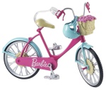 Mattel - Mattel Barbie Bicicletta Di Barbie, Tavola della bambola, Ragazza, 3 anno/i