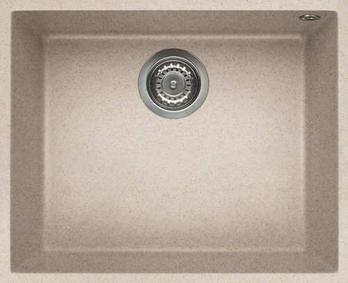 Elleci Quadra 105 G51 Lavello montato su piano Rettangolare Granitek