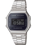 CASIO - Orologio polso Casio Vintage A168WEM-1EF Nero e inox