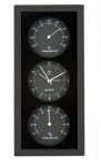 Orologio da parete Lowell JA 7071N JUSTAMINUTE Nero