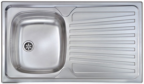 CM Mondial 86 x 50 1V Lavello ad incasso Rettangolare Acciaio inossidabile