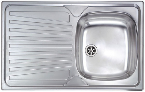 CM Mondial 79 x 50 1V Lavello ad incasso Rettangolare Acciaio inossidabile