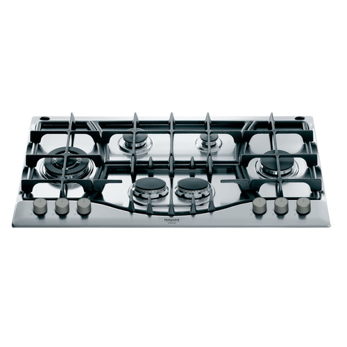 Hotpoint PHN 961 TS/IX/HA Acciaio inossidabile Da incasso Gas 6 Fornello(i)