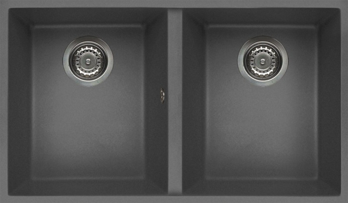 Elleci Quadra 350 M73 Lavello sottopiano Rettangolare Metaltek