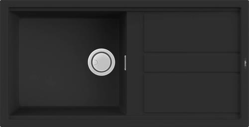 Lavello Elleci LKB48086 BEST 480 Nero