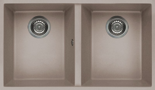 Elleci Quadra 350 Lavello sottopiano Rettangolare Granitek