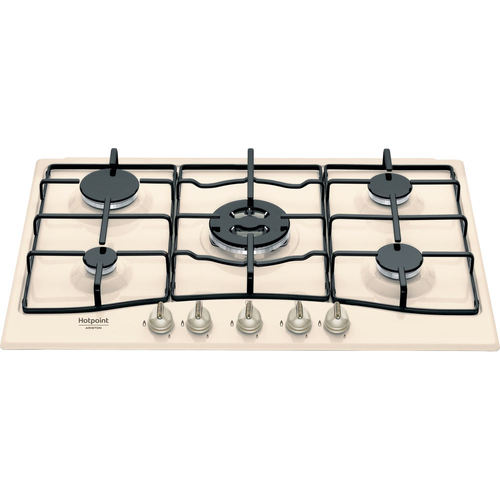 Hotpoint PCN 750 T (OW) R /HA Avorio Da incasso 75 cm Gas 5 Fornello(i)
