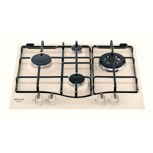 PCN 640 T (OW) R /HA Piano cottura gas Hotpoint PCN 640 T(OW)R/HA Bianco Antico griglie in 