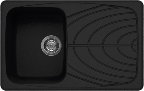 Elleci Master 300 Lavello montato su piano Rettangolare Granitek