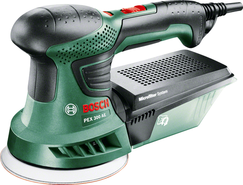 Bosch PEX 300 AE Levigatrice orbitale 24000 OPM Nero, Verde 270 W