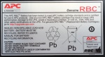 APC - APC RBC24, Acido piombo (VRLA), Nero, 68,6 x 152,4 x 94 mm, 2,59 kg, 0 - 40 °C, 0 - 95%