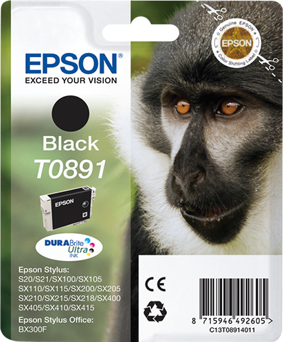 Cartuccia stampante Epson DuraBrite T0891 C13T08914011