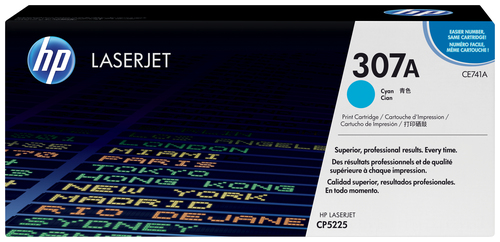 HP Cartuccia Toner originale ciano LaserJet 307A