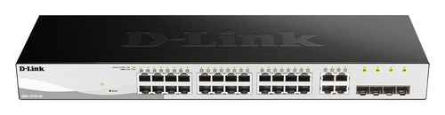 D-Link DGS-1210-28 switch di rete 1U Nero