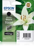 EPSON - Epson Lily Cartuccia Nero foto, Originale, Inchiostro colorato, Nero per foto, Epson, - Stylus Photo R2400, 1 pezzo(i)