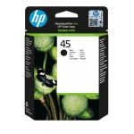 HP - HP 45, Originale, Inchiostro a base di pigmento, Nero, HP Designjet 700 HP Photosmart 1000 HP Officejets Pro 1150c, 1170c, 1175c, 1 pezzo(i), Stampa inkjet