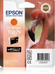 EPSON - Epson Flamingo Cartuccia Arancio, Originale, Inchiostro a base di pigmento, Arancione, Epson, - Epson Stylus Photo R1900 + Epson P-3000 Multimedia Storage Viewer - Epson Stylus Photo R1900, 1 pezzo(i)