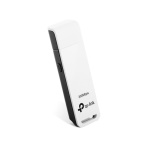 TP-LINK - TP-LINK Adattatore USB Wireless N, Senza fili, USB, WLAN, Wi-Fi 4 (802.11n), 300 Mbit/s, Nero, Bianco