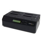 Startech.Com - StarTech.com Dock duplicatore per dischi rigidi 1:3 indipendente eSATA USB 3.0 a SATA 4 alloggiamenti, 2.5,3.5