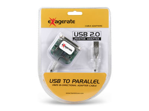 Hamlet Cavo adattatore bi-direzionale Usb a parallelo per stampante