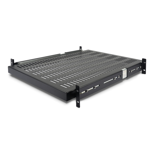 Ripiano rack Startech.Com UNISLDSHF19 Scorrevole 2U Black