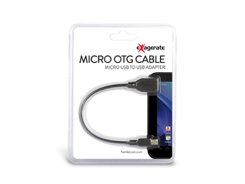 Hamlet Cavo Micro OTG adattatore da micro usb ad usb femmina