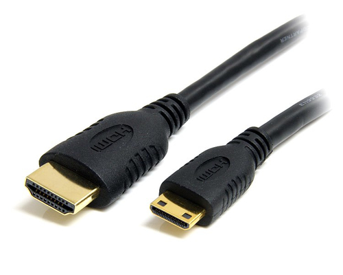 StarTech.com Cavo HDMI ad alta velocità 0,5m con Ethernet - HDMI a Mini HDMI - M/M