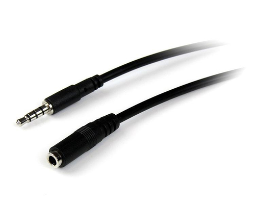 StarTech.com Cavo di prolunga 1 m per auricolari TRRS a 4 posizioni da 3,5 mm - M/F