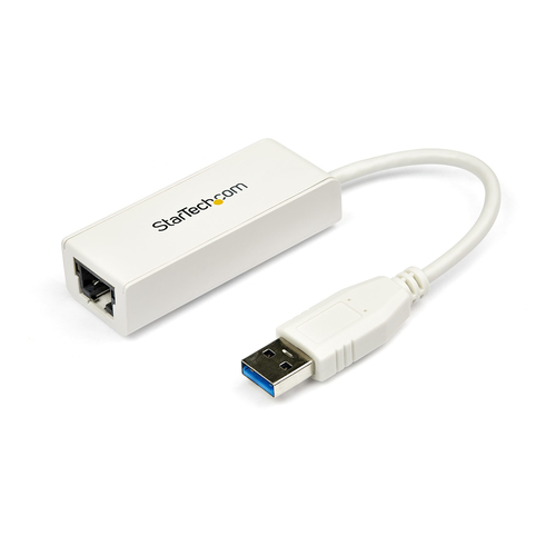 StarTech.com Adattatore di rete NIC USB 3.0 a Ethernet Gigabit - Bianco