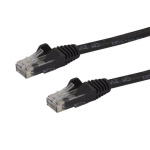 Startech.Com - StarTech.com Cavo patch antigroviglio UTP RJ45 Cat6 Gigabit 10 m nero - Cavo patch 10 m, 10 m, Cat6, U/UTP (UTP), RJ-45, RJ-45