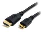 Startech.Com - StarTech.com Cavo HDMI ad alta velocità 2m con Ethernet - HDMI a Mini HDMI - M/M, 2 m, HDMI tipo A (Standard), HDMI Type C (Mini), Nero