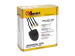 HAMLET - Hamlet Antenna gps universale per antifurti e ricevitori satellitari, 26 dBi, 50 Ω, Polarizzazione circolare, 5 m, 7,5 mA, -40 - 85 °C