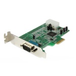 Startech.Com - StarTech.com Scheda PCI Express seriale nativa basso profilo a 1 porta RS-232 con 16550 UART, PCIe, Seriale, PCI 1.1, RS-232, Verde, CE, FCC