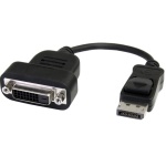Startech.Com - StarTech.com Adattatore DisplayPort a DVI - Adattatore compatto da DisplayPort a DVI-D - Dongle DP a DVI Monitor/Display 1080p - Convertitore video 1080p con connettore DP a scatto, DisplayPort, DVI-D, Maschio, Femmina, Nero, 0 - 70 °C