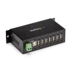 StarTech.com Hub USB industriale a 7 porte, predisposto per il montaggio