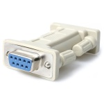 Startech.Com - StarTech.com Adattatore null modem seriale DB9 RS-232 - F/F, DB-9, DB-9, Bianco