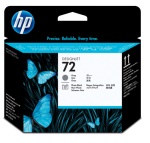 HP - HP 72, HP DesignJet T610 Printer series, T620 Printer series, T770 Printer series, T1100 Printer series,..., Getto termico d'inchiostro, Grigio, Nero per foto, C9380A, Singapore, 28 mm